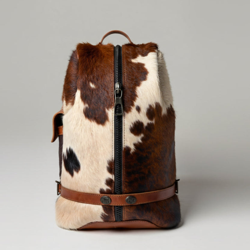 Cowhide Hair on Leather Backpack – Bovelloo