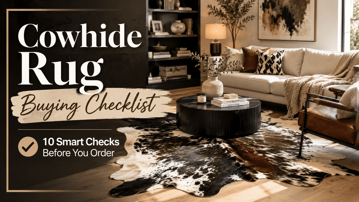 Genuine Cowhide Rug Buying 