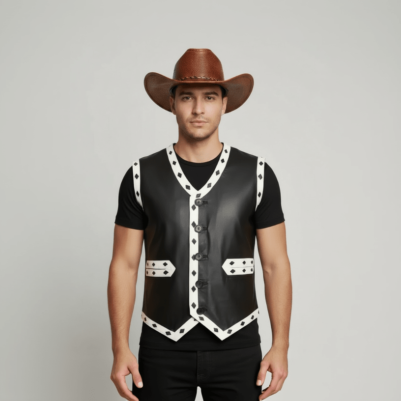 Bovelloo leather vest 