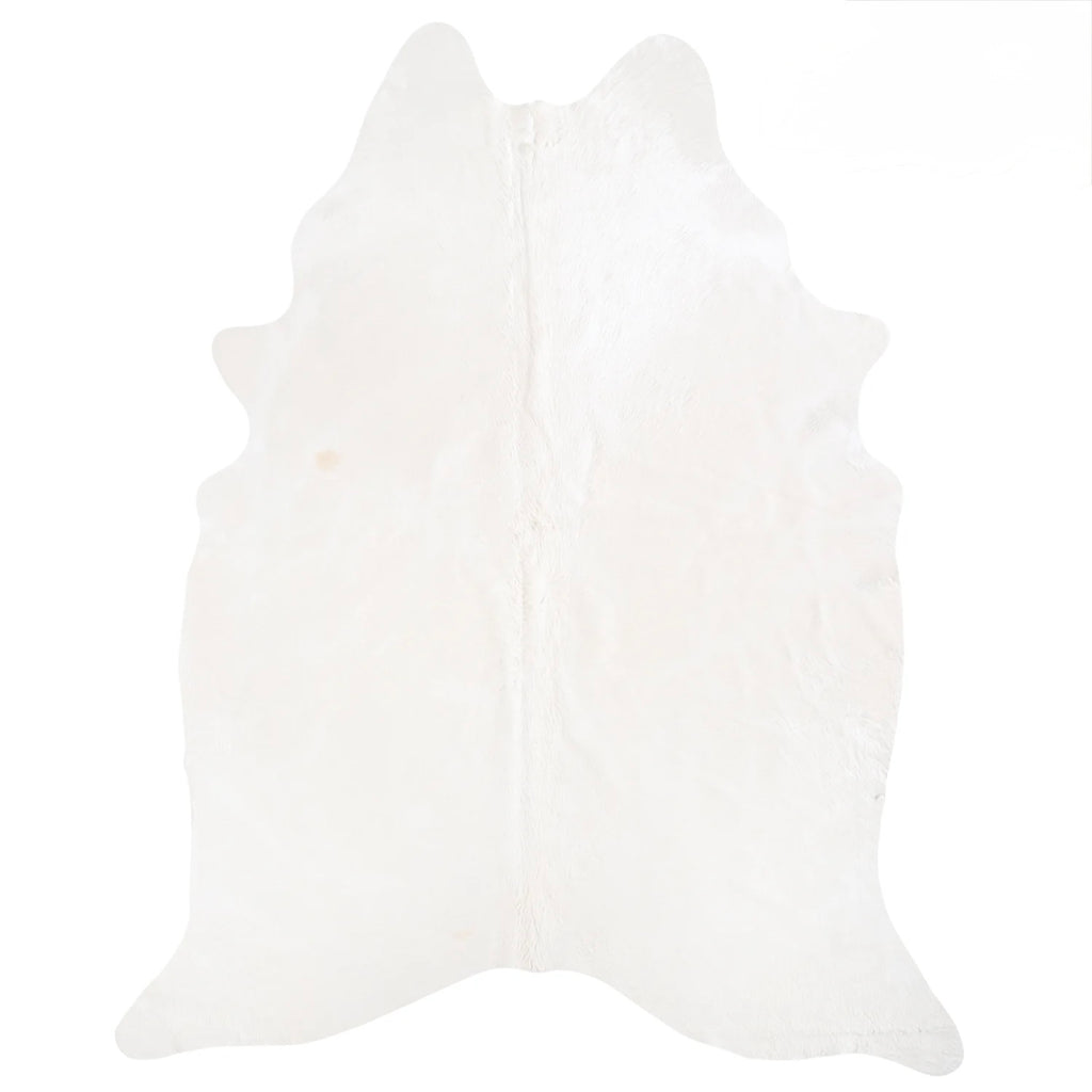 Bovelloo brazilian White Cowhide Rug 