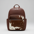 Brown & White Laptop Bag