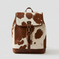 Cowhide Hair Backpack