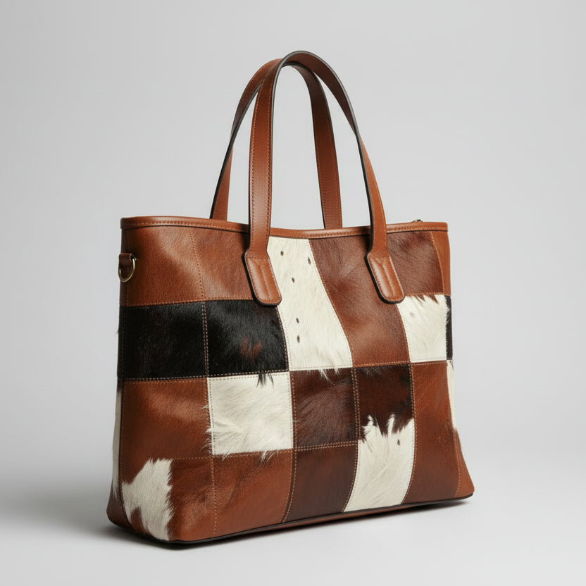  Leather tote bag 