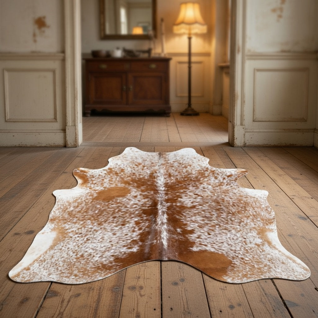 Brazilian Brown Salt and Pepper Cowhide
