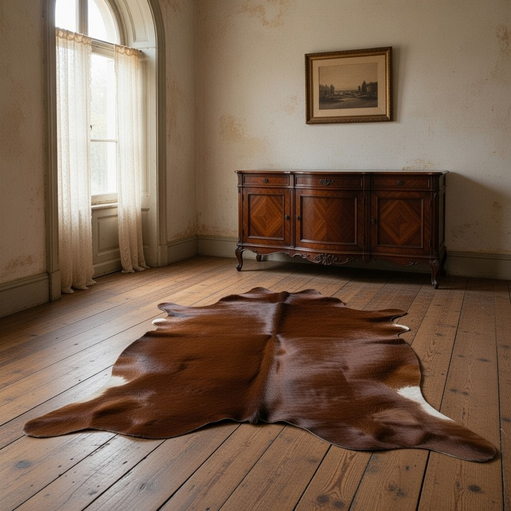 Brazilian Solid Brown Cowhide