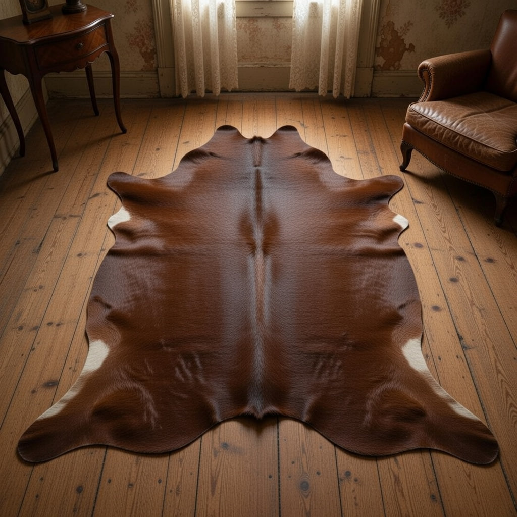 Brazilian Solid Brown Cowhide