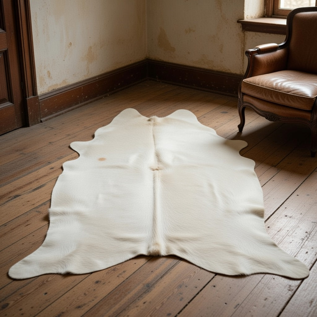 Brazilian White Cowhide