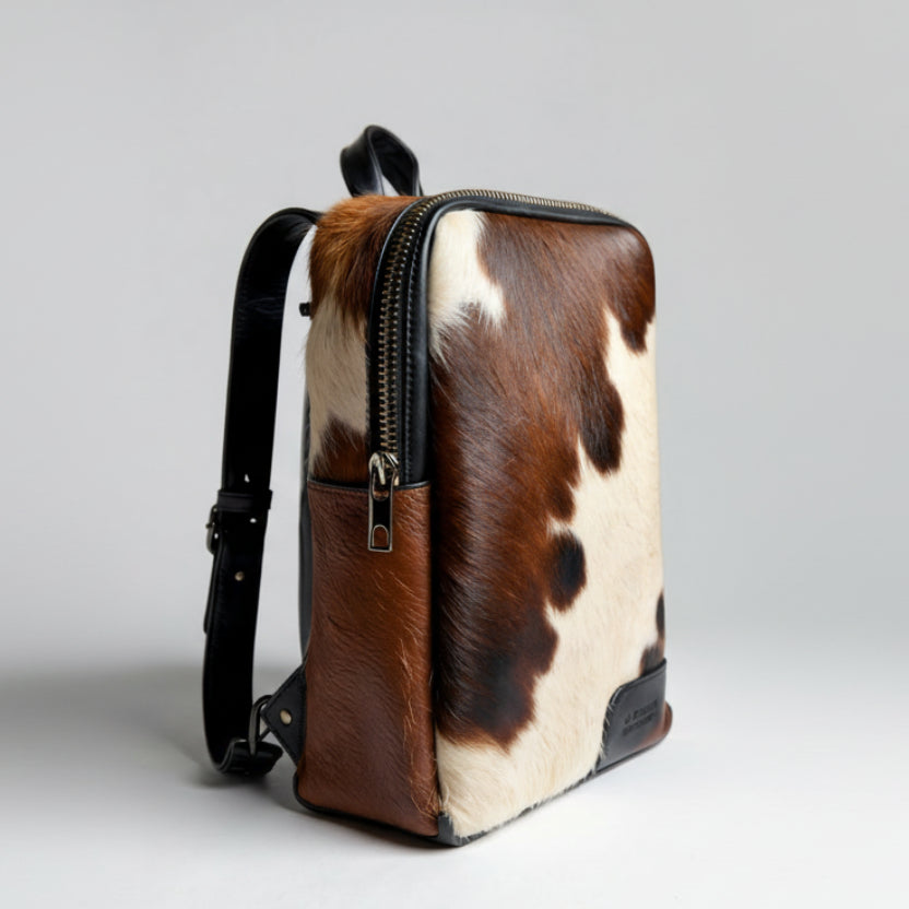 Cowhide Modern Leather Backpack