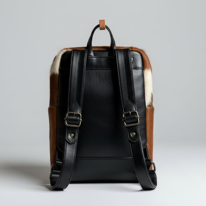 Cowhide Modern Leather Backpack