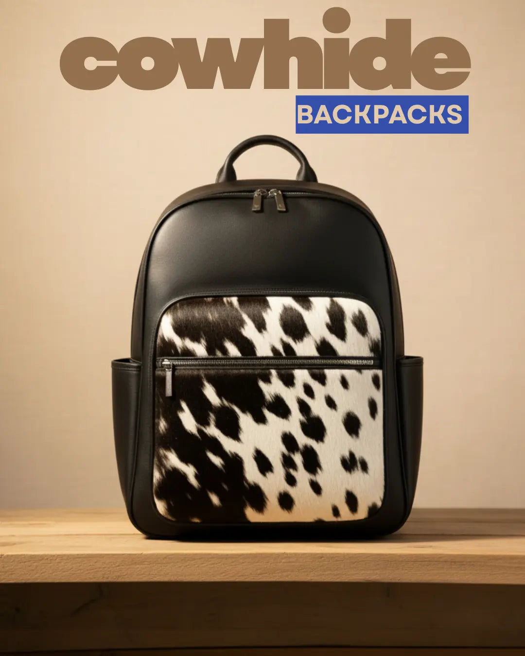 cowhide backpacks