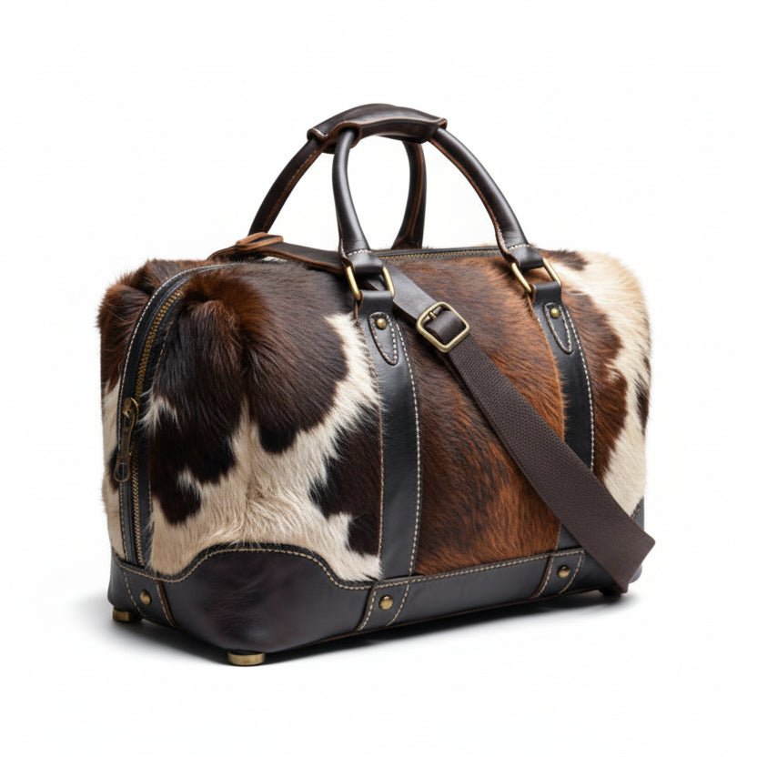 leather travel bag